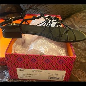 Barely There brand new knotted sandals by Tory Burch